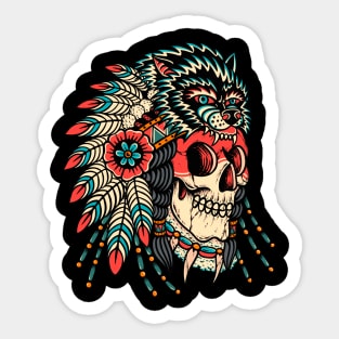 Indian tribes Sticker